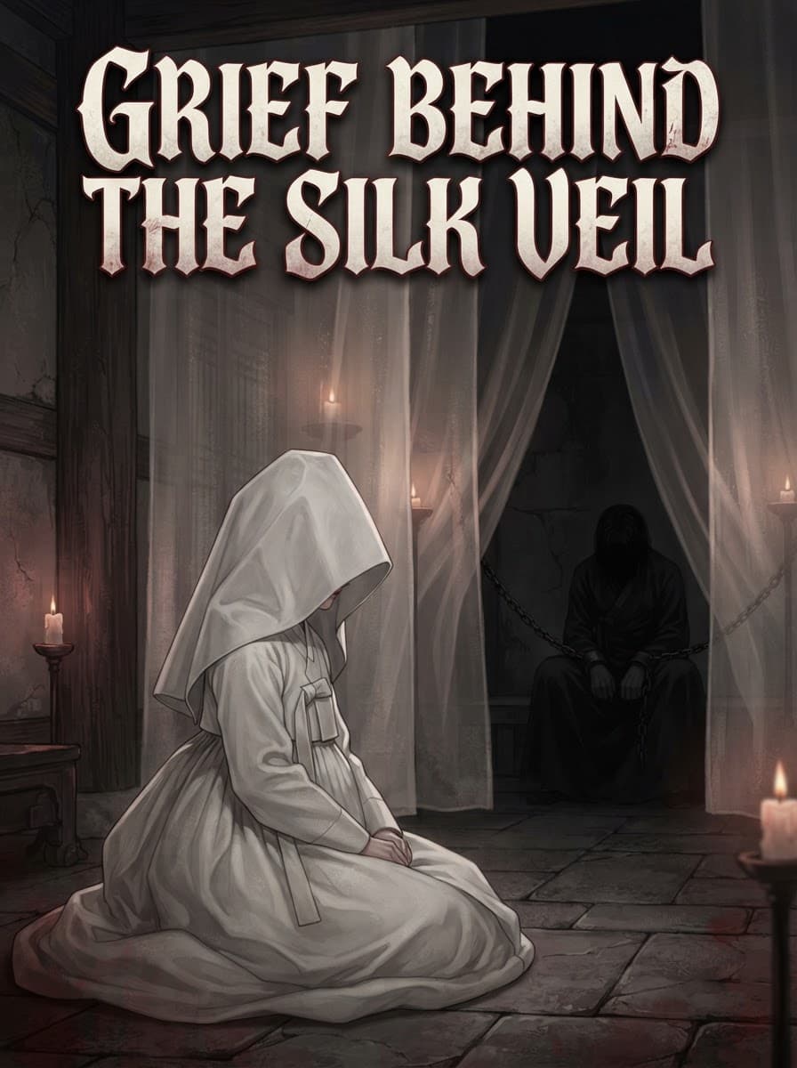 Cover of Grief Behind the Silk Veil by Sable Quinn