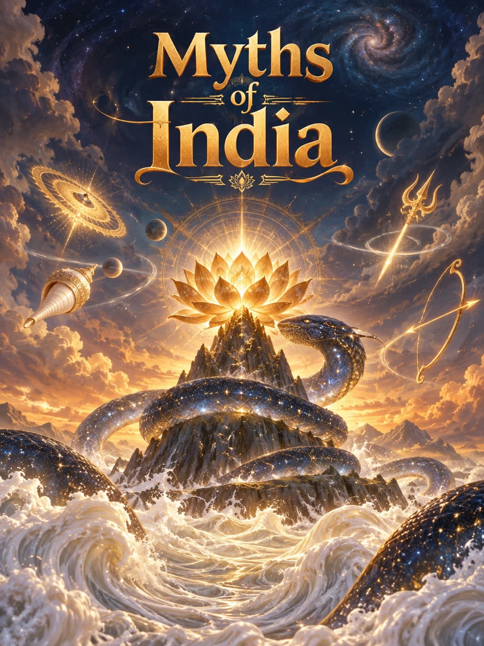 Cover of Myths of India by Priya Lumen
