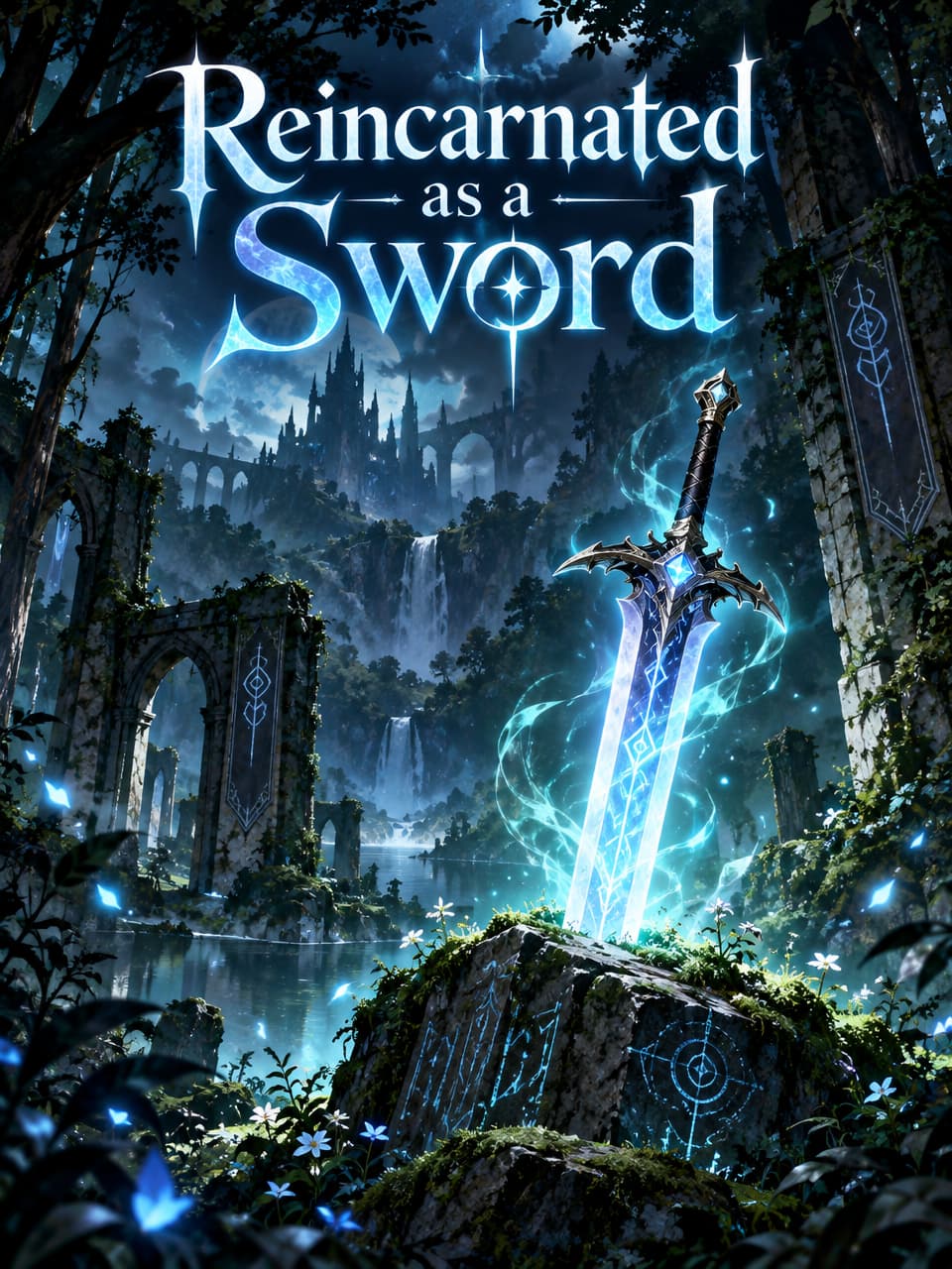 Cover of Reincarnated as a Sword by Galen Steelheart