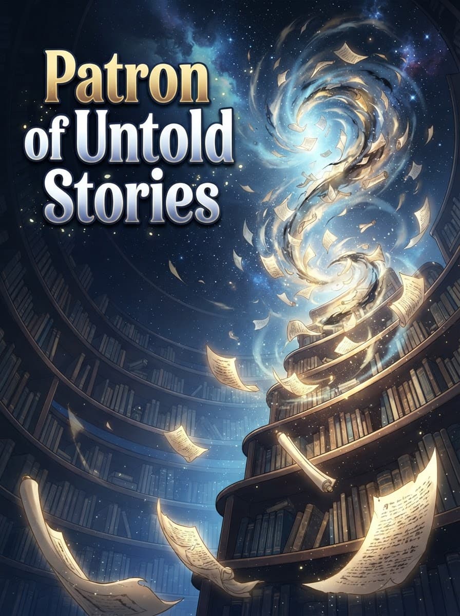 Cover of Patron of Untold Stories by Liora Vance