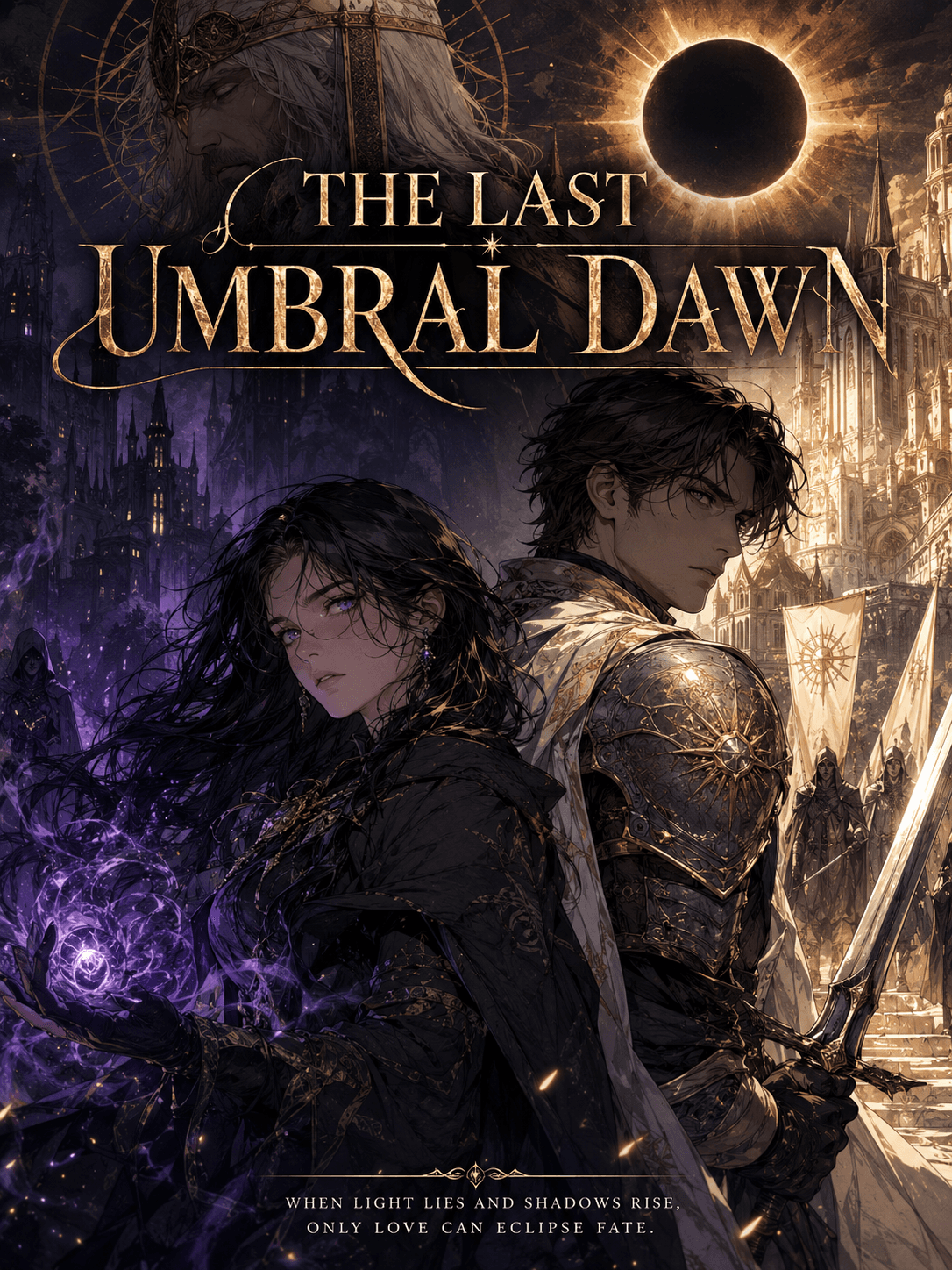 Cover of The Last Umbral Dawn by T. R. Caldeross
