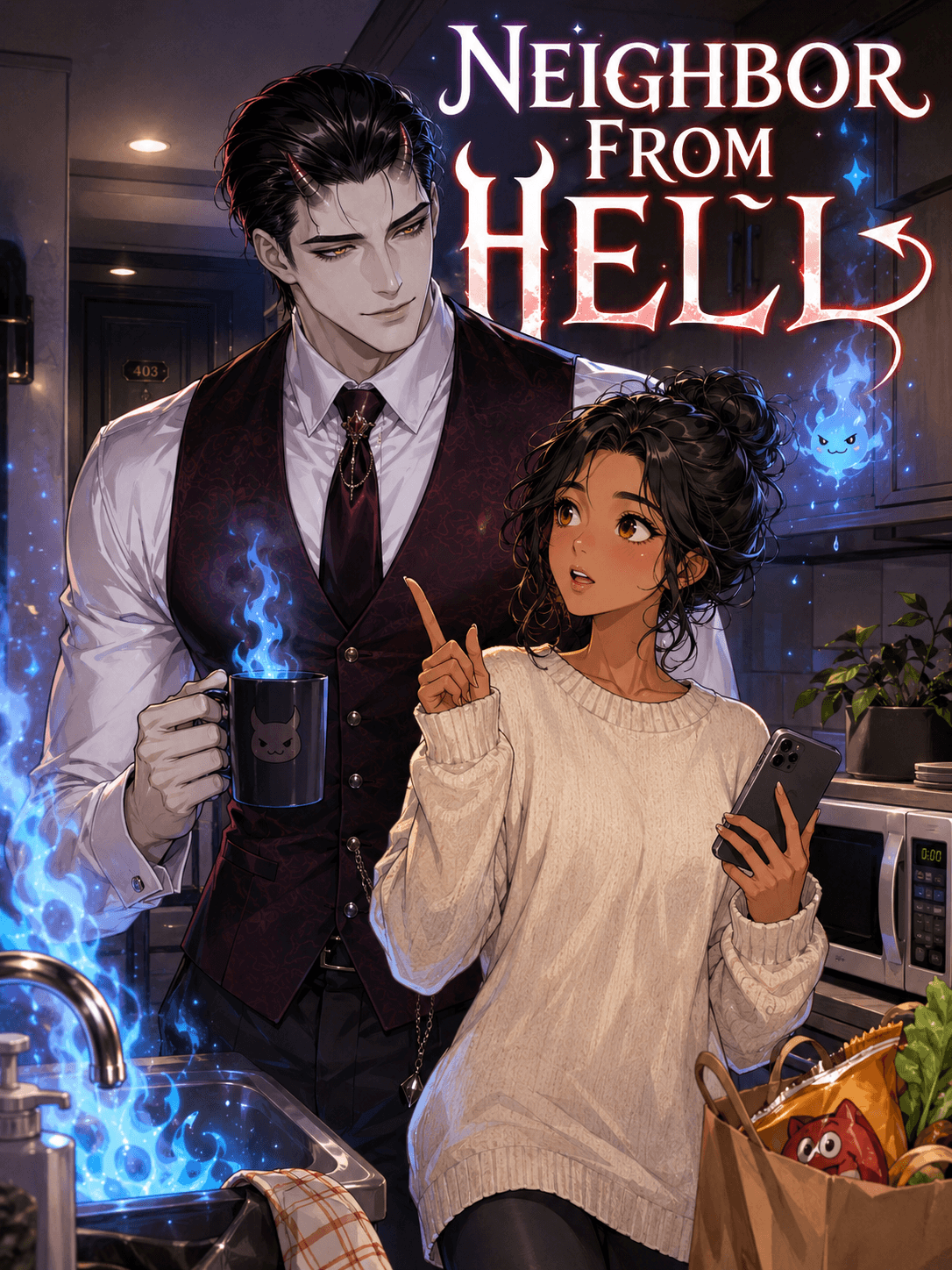 Cover of Neighbor From Hell by Evrenna Blackbriar
