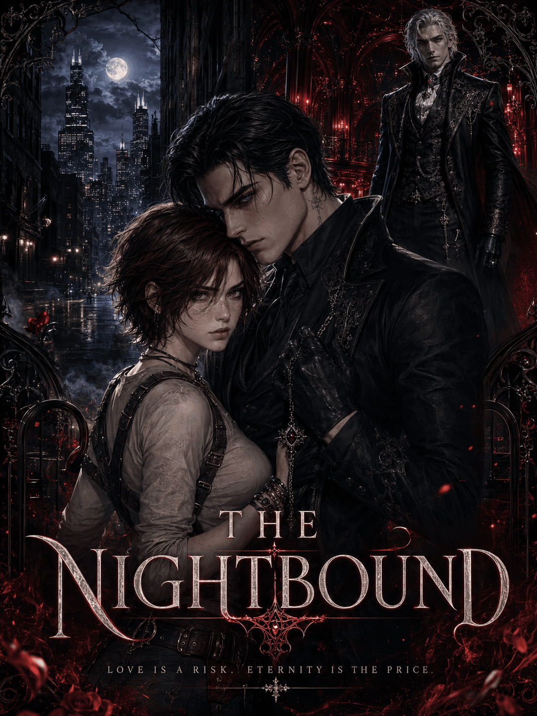Cover of The Nightbound by Zella Hartrove