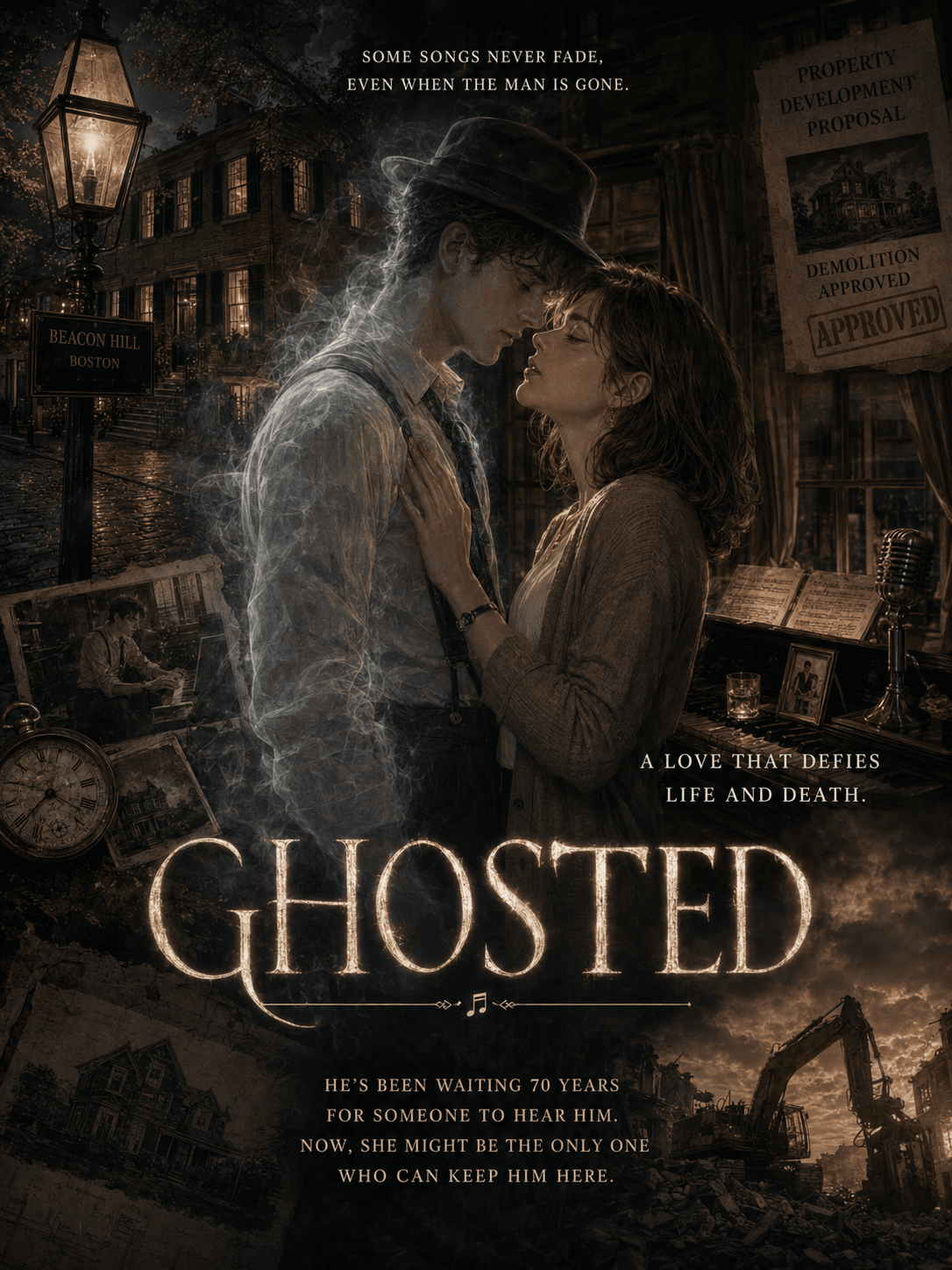Cover of Ghosted by Kellan Roskell