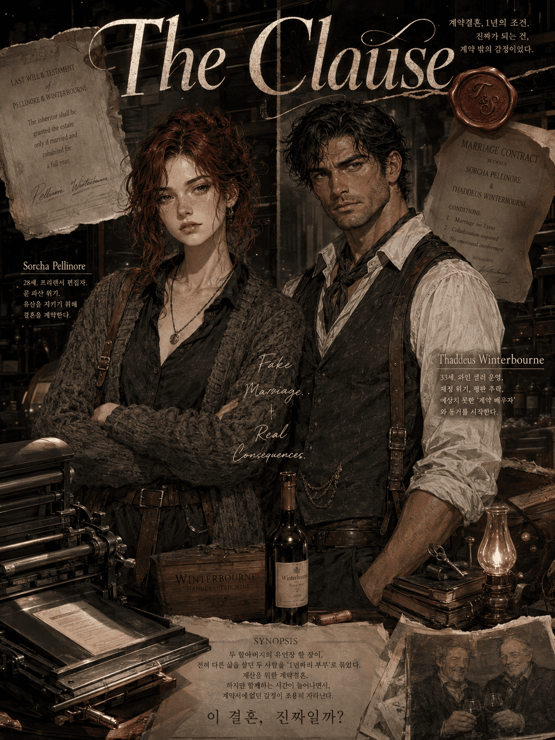 Cover of The Clause by Elswyn Veycroft