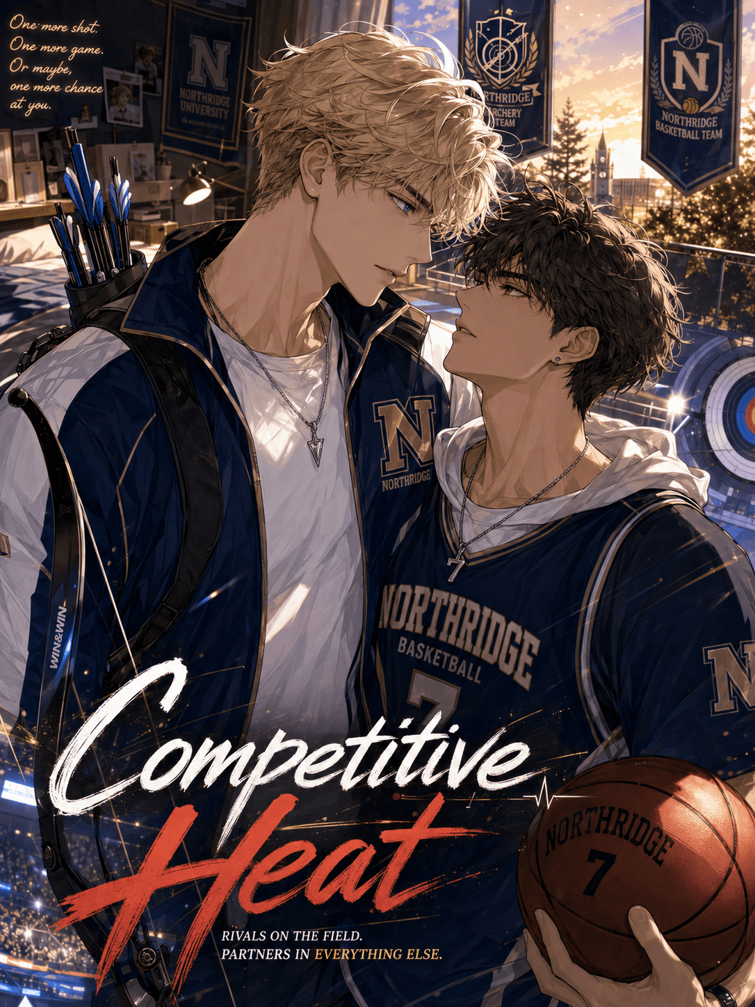 Cover of Competitive Heat by Ardene Rockmere
