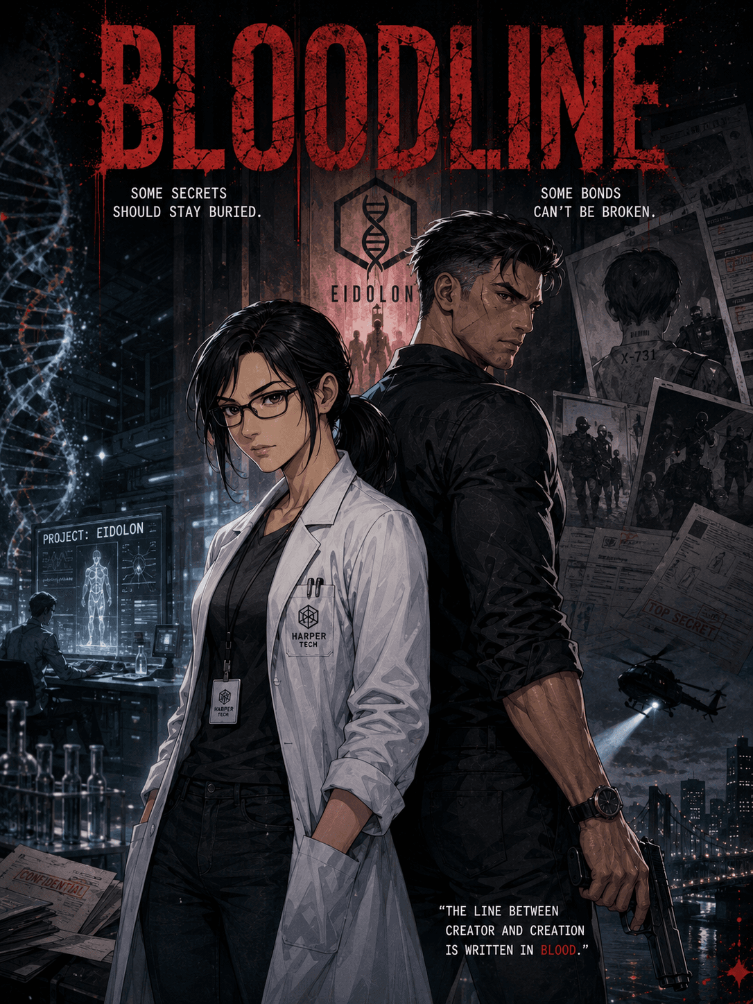 Cover of Bloodline by Runae Skeldvik