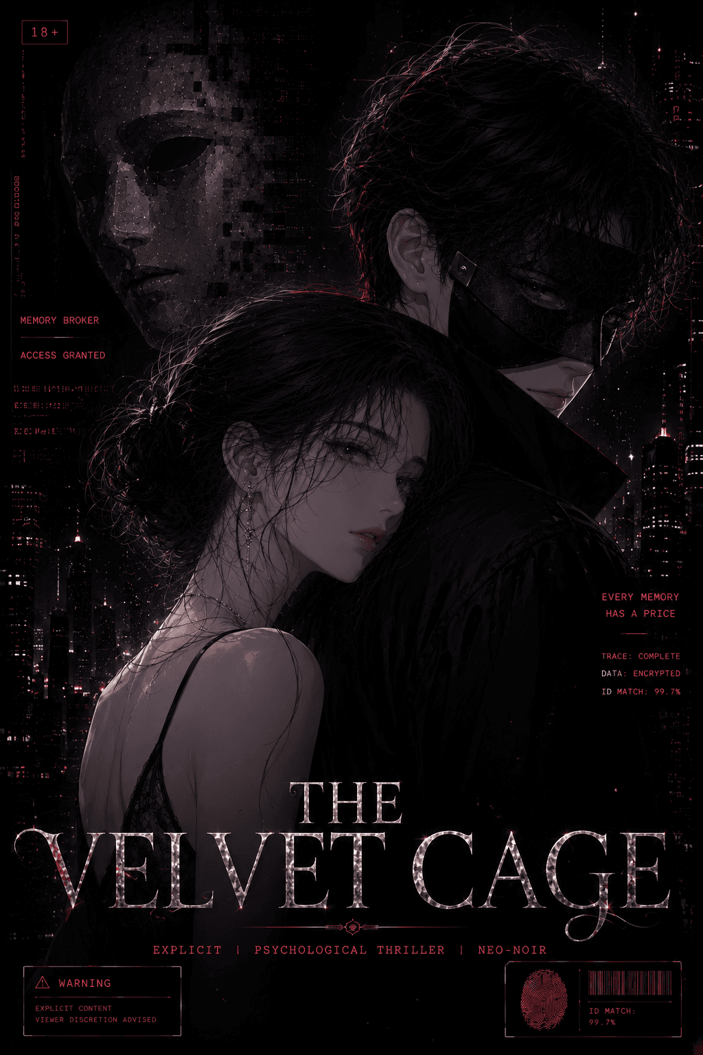 Cover of The Velvet Cage: Origins by Andy Dawn