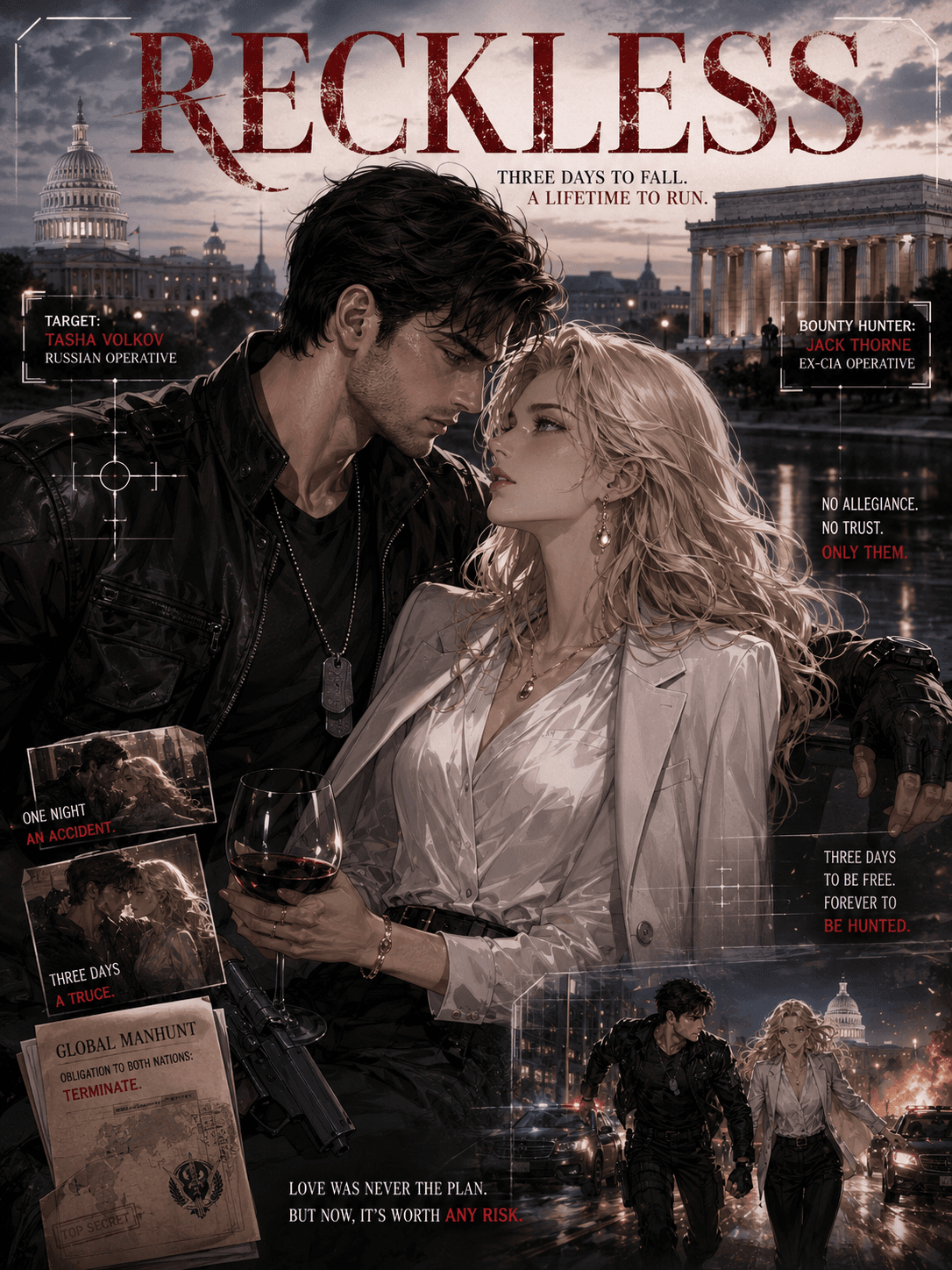 Cover of Reckless by Tamsyn Everridge